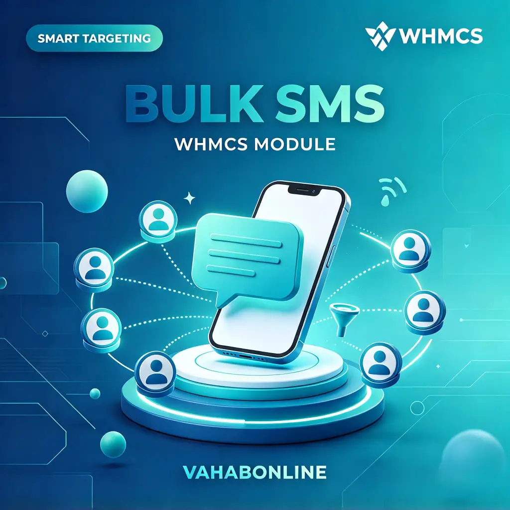افزونه ارسال پیامک انبوه whmcs